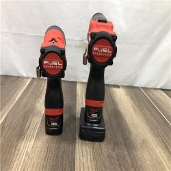 AS-IS Milwaukee FUEL 12-Volt Lithium-Ion Brushless Cordless Hammer Drill and Impact Driver Combo Kit