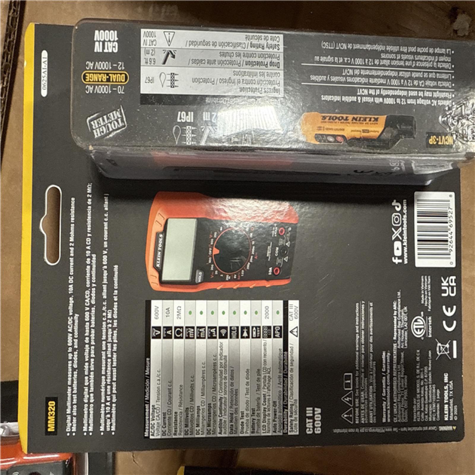 California NEW Klein Tools Electrical Test Kit (18 Pieces)