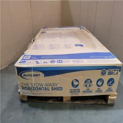 CALIFORNIA AS-IS SUNCAST HORIZONTAL SHED