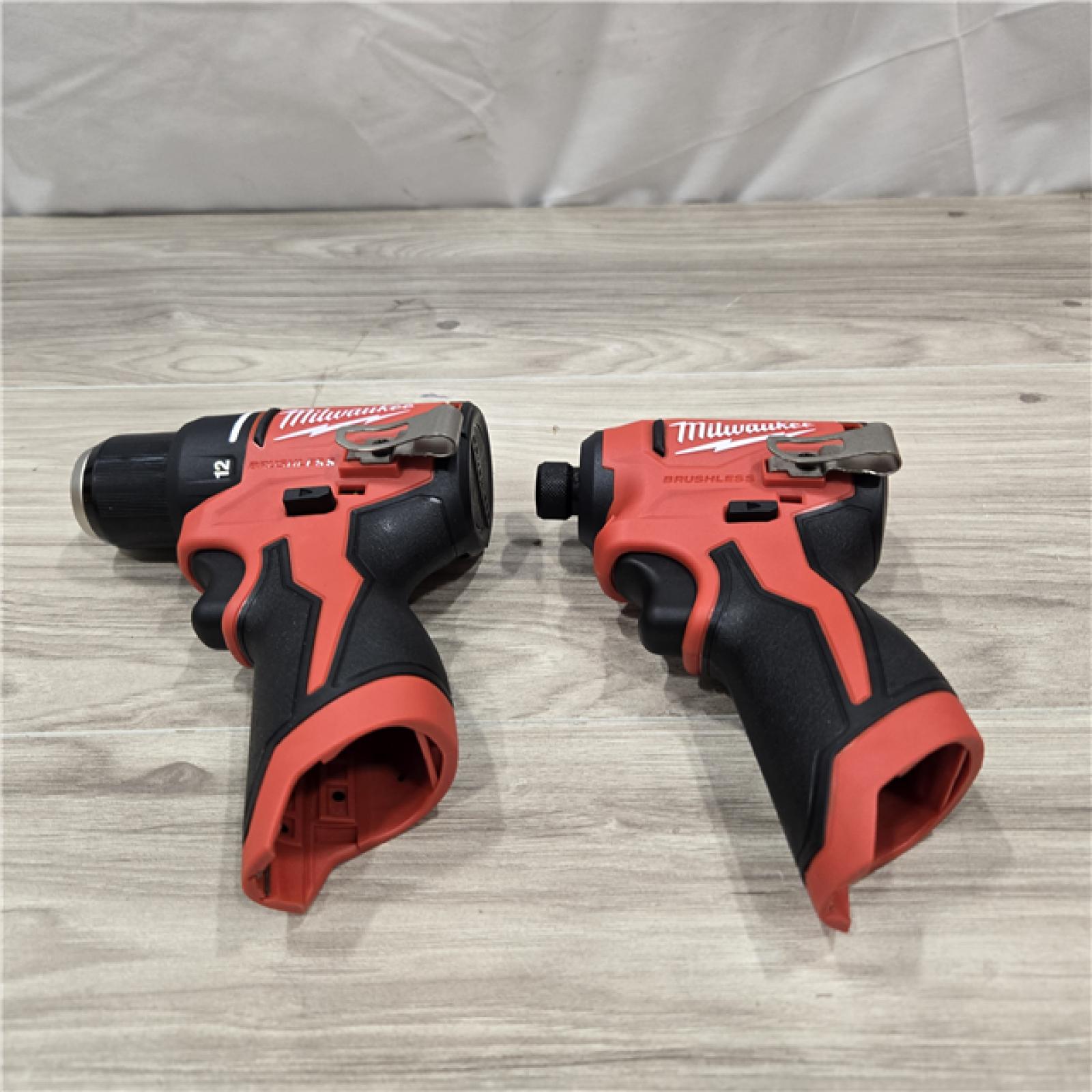 AS-IS Milwaukee M12 Cordless 2-Tool Combo Kit