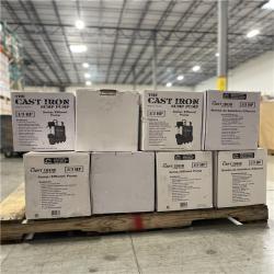 DALLAS LOCATION- The Cast Iron Submersible Sump Pump with Vertical Float Switch PALLET (31 UNITS)