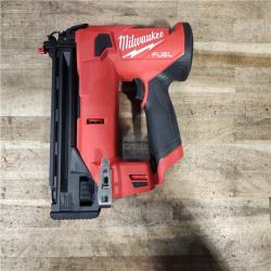 HOUSTON LOCATION - AS-IS Milwaukee FUEL 12-Volt Lithium-Ion Brushless Cordless 18-Gauge 1-1/2 in. Compact Brad Nailer (Tool Only)