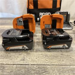 AS-IS RIDGID 18V SubCompact Brushless 2-Tool Combo Kit