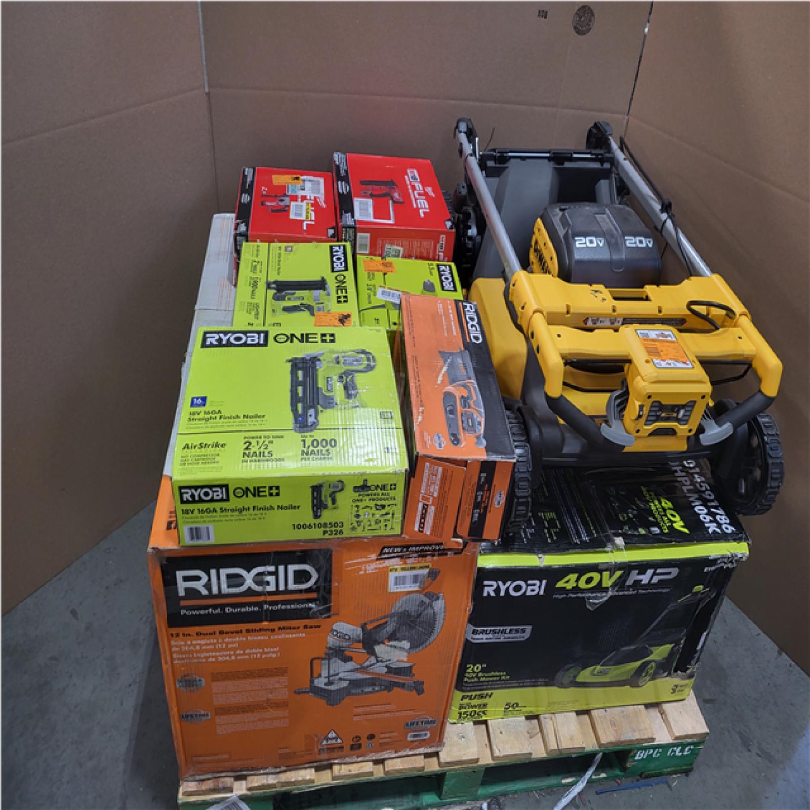 CALIFORNIA AS-IS TOOL PALLET