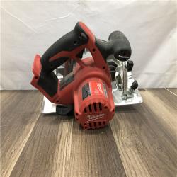 AS-IS Milwaukee 18V Lithium-Ion Cordless 6-1/2 in. Circular Saw (Tool-Only)