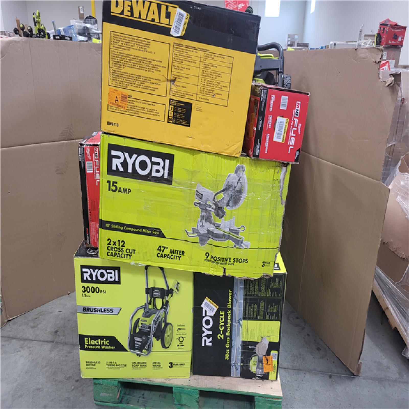 CALIFORNIA AS-IS TOOL PALLET