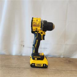 AS-IS- DEWALT 20V  Cordless.5 in Drill Driver  2 Ah