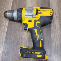 AS-IS DEWALT 20V XR Lithium-Ion Cordless Hammer Drill Kit with 8.0 Ah Battery, Charger and Kit Bag