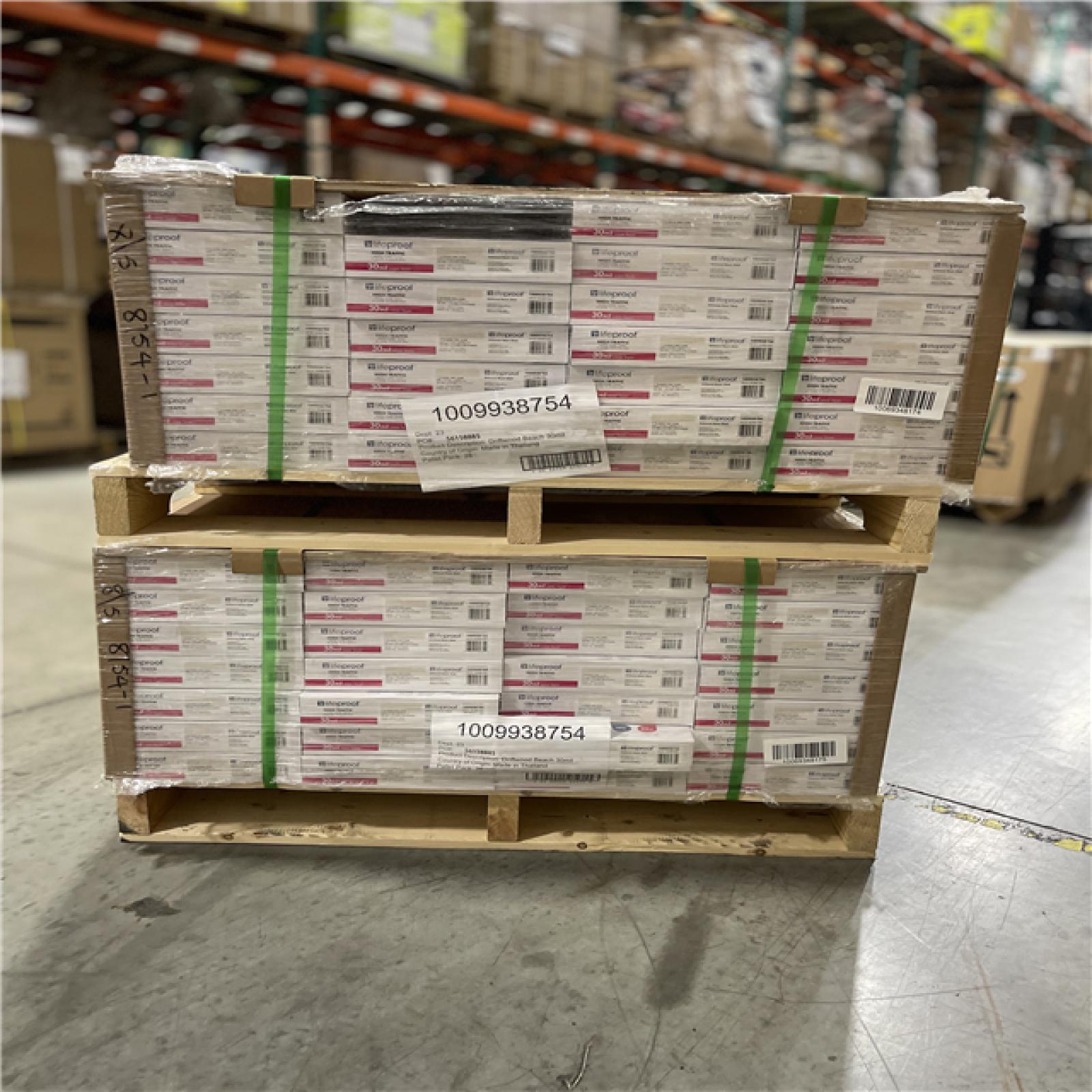 DALLAS LOCATION- Lifeproof Driftwood Beach 30 MIL x 8.7 in. W x 48 in. L Click Lock Waterproof Luxury Vinyl Plank Flooring PALLET (55 Cases)