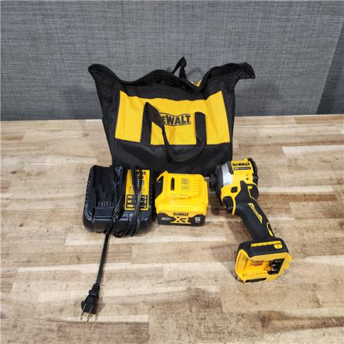 HOUSTON LOCATION - AS - IS DEWALT ATOMIC 20V MAX Lithium-Ion Cordless 1/4 in. Brushless Impact Driver Kit