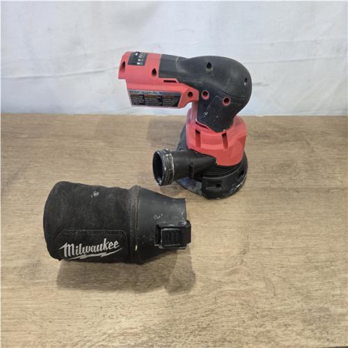 AS-IS Milwaukee 18V Lithium-Ion Brushless Cordless FUEL 5 in. Random Orbit Sander (Tool-Only)