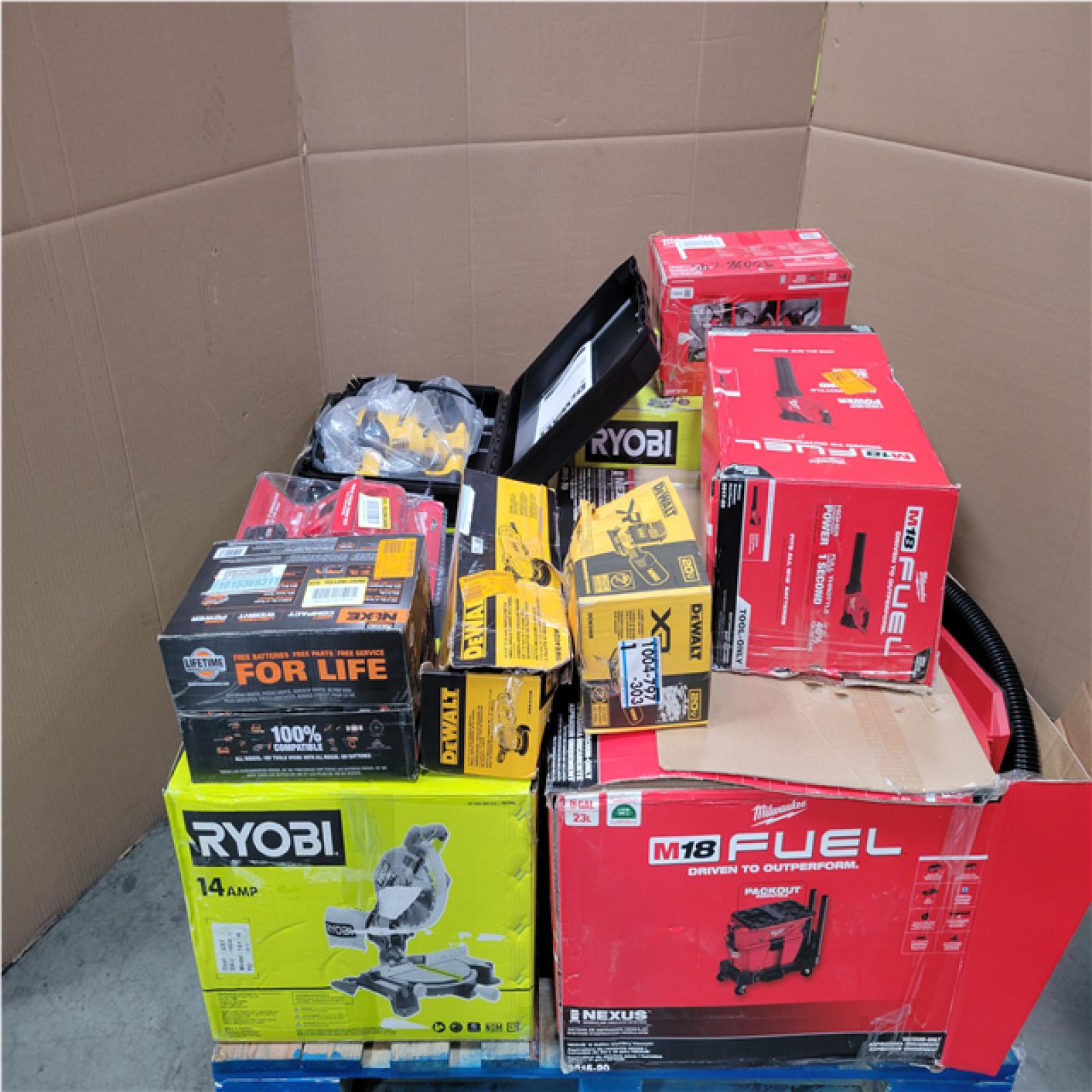 CALIFORNIA AS-IS TOOL PALLET