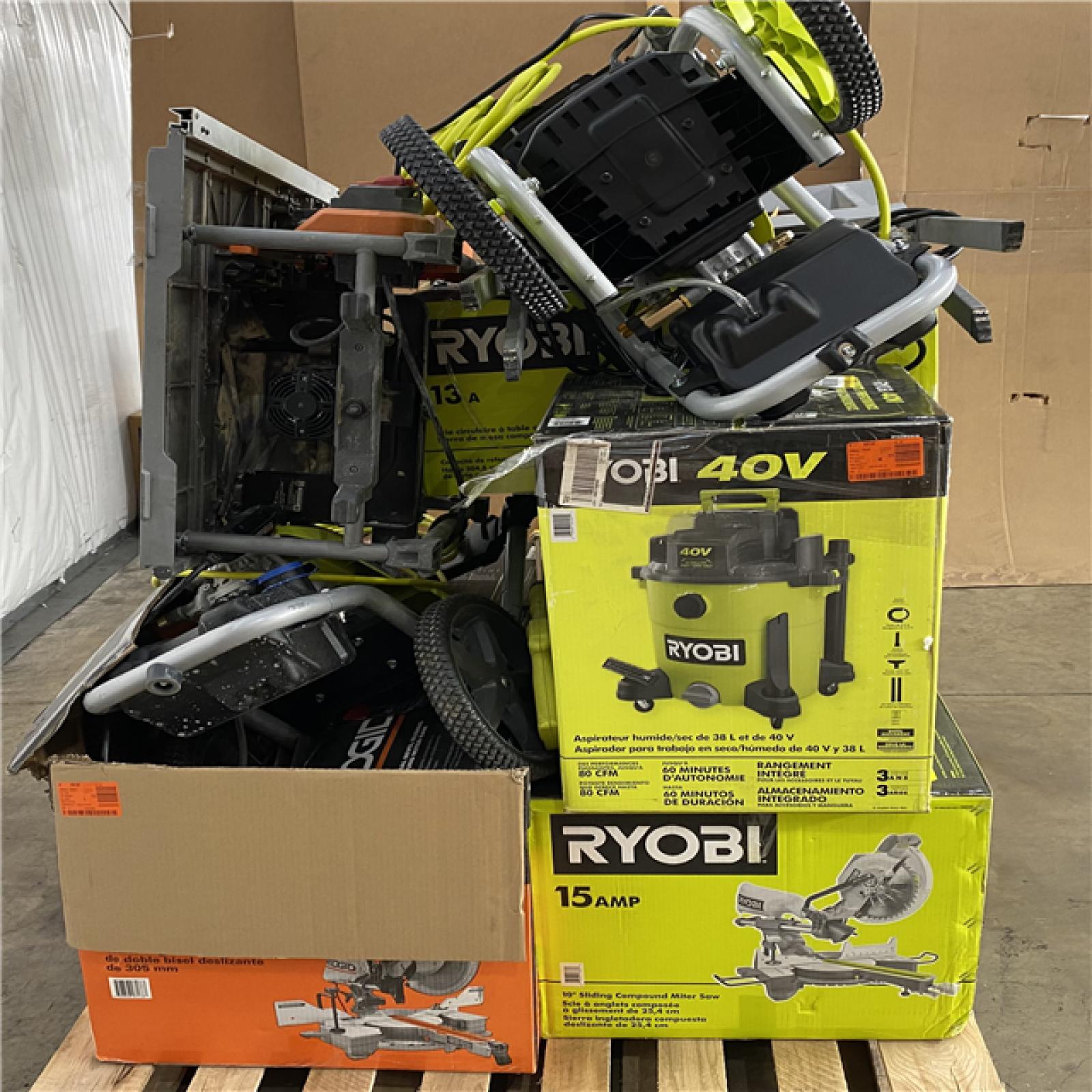 Houston Location AS IS - Tool Pallet