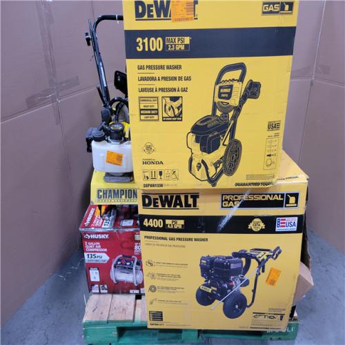 CALIFORNIA AS-IS OUTDOOR POWER EQUIPMENT