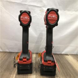 AS-IS Milwaukee FUEL 18V Lithium-Ion Brushless Cordless Hammer Drill and Impact Driver Combo Kit