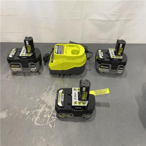 AS-IS - Ryobi ONE+ 18V Lithium-Ion HIGH PERFORMANCE Starter Kit