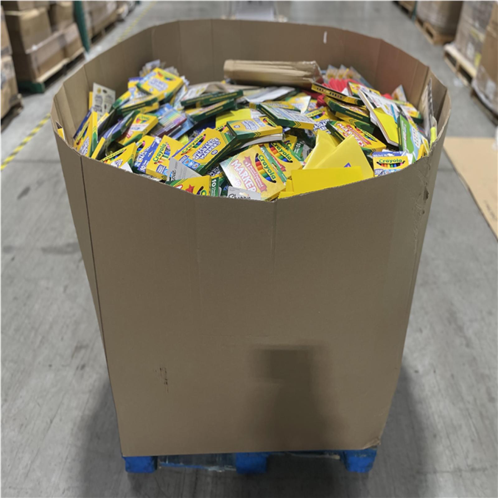 DALLAS LOCATION- AS-IS  ASSORTED SCHOOL SUPPLIES PALLET