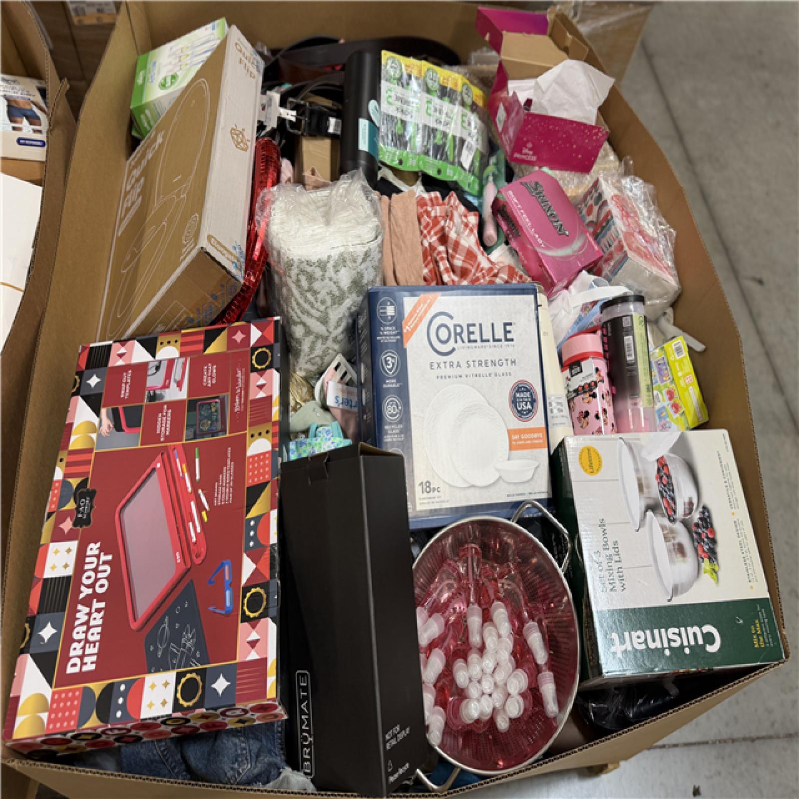 DALLAS LOCATION- NEW! BULLSEYE MIXED PALLET -(LOT OF 5)