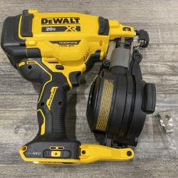 AS-IS DEWALT 20V MAX 15-Degree Electric Cordless Roofing Nailer (Tool Only)