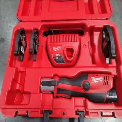 CALIFORNIA AS-IS MILWAUKEE M12 FORCE LOGIC PRESS TOOL