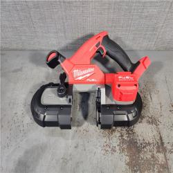 HOUSTON LOCATION - AS-IS (APPEARS LIKE NEW) Milwaukee M18 Fuel 3-1/4  18V Brushless Compact Band Saw 2829-20 (Bare Tool)
