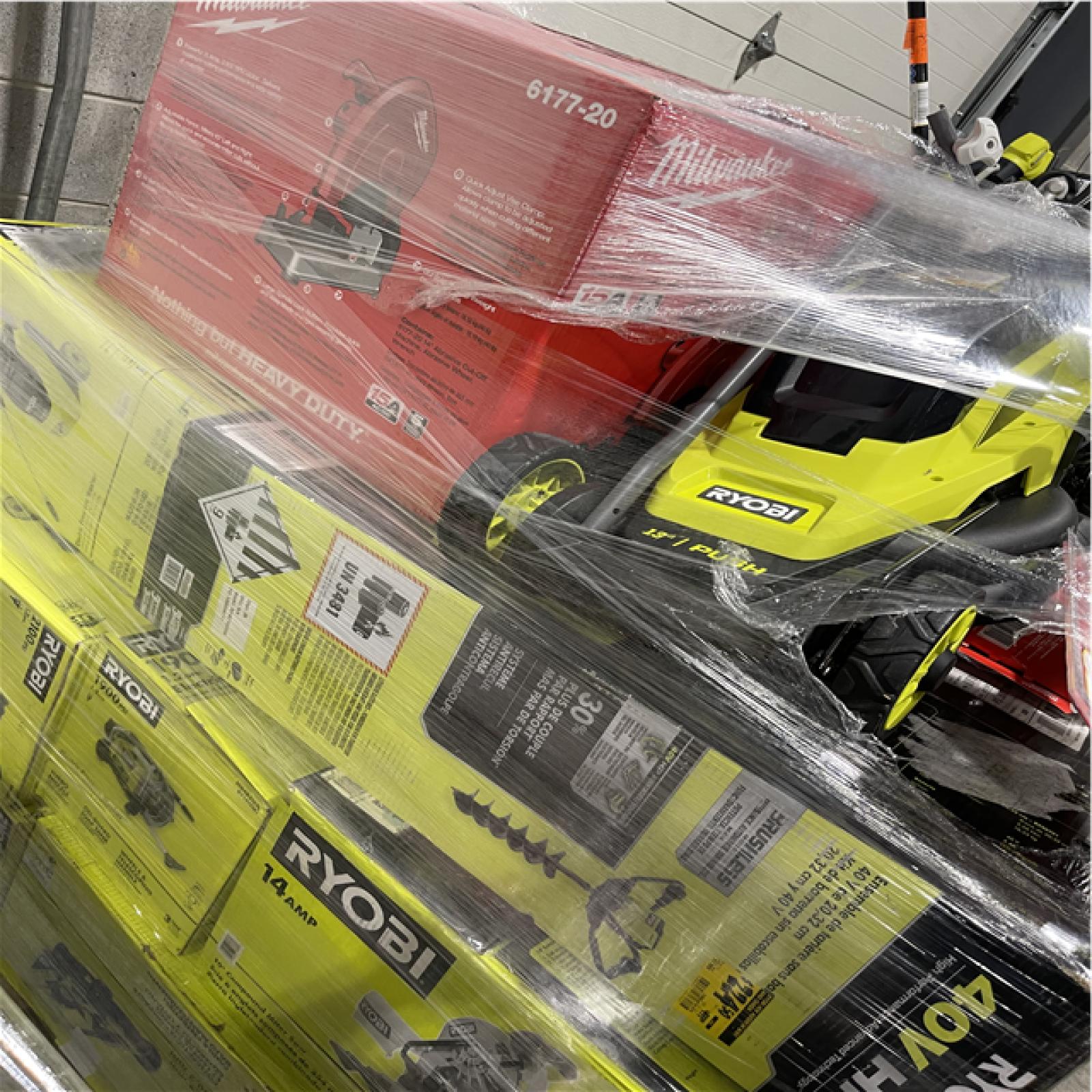 Pittston Location As-Is Power Tools Partial Truckload (12 Pallets) 7775-A