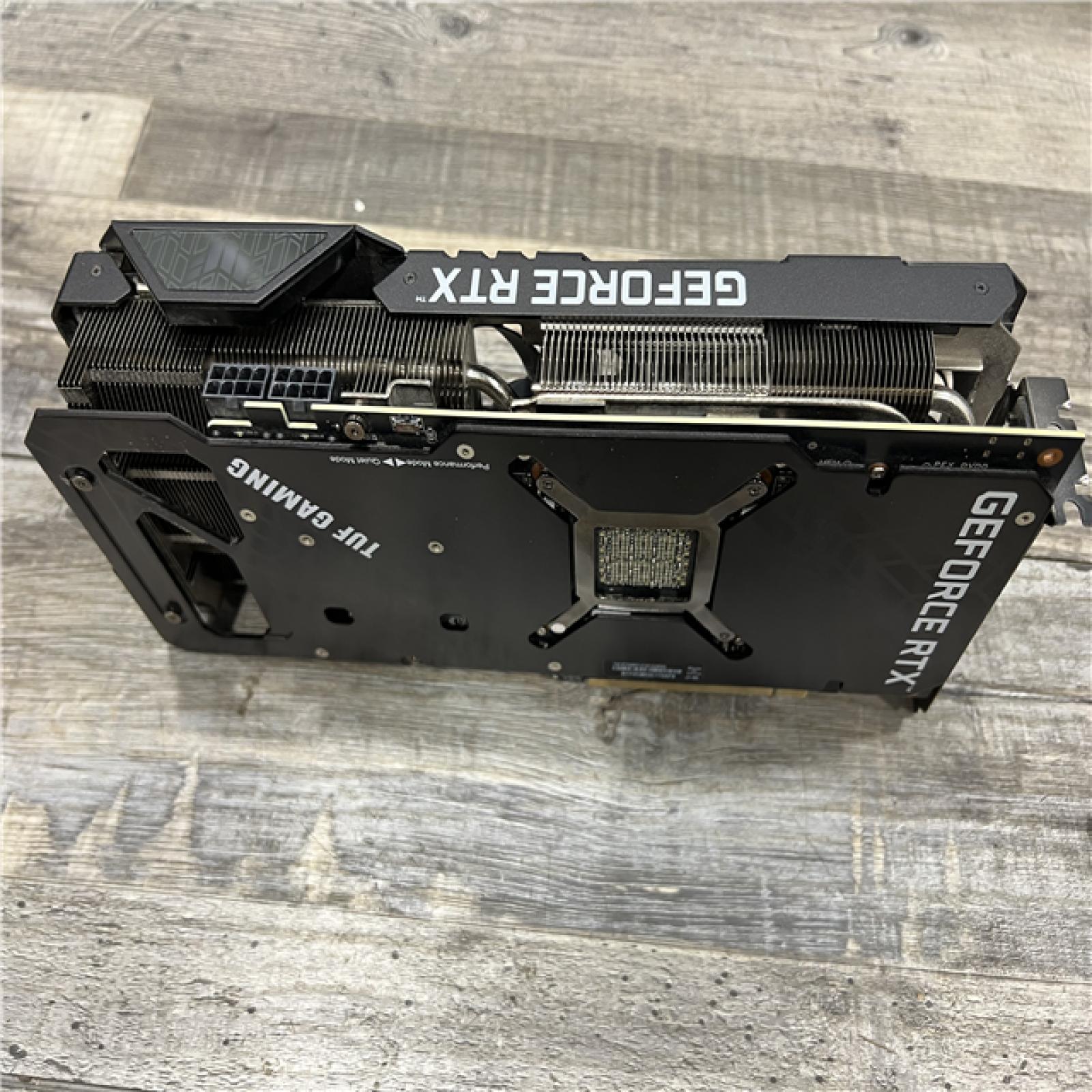 AS-IS Asus TUF Gaming NVIDIA GeForce RTX 3080 Ti OC Edition Graphics Card
