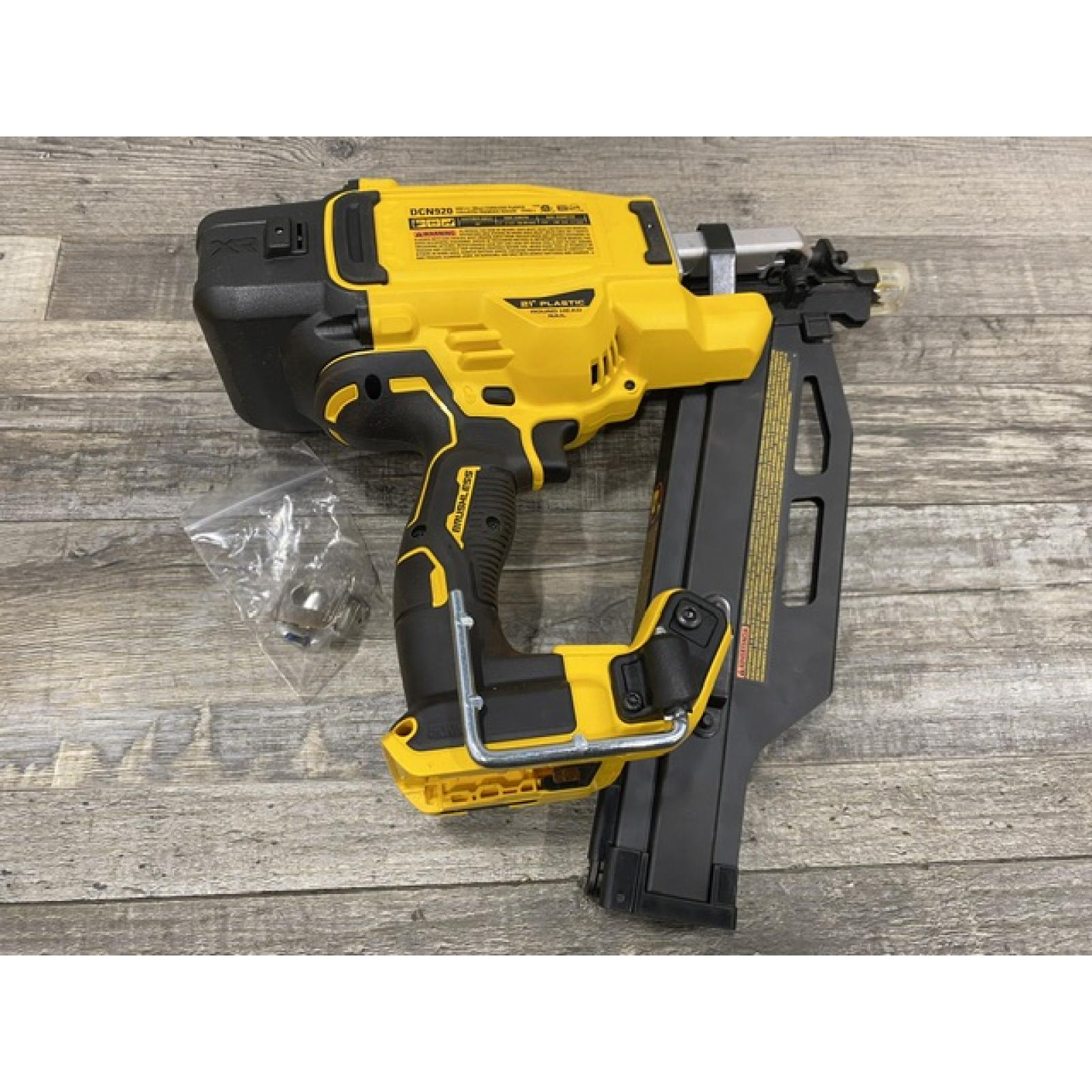 AS-IS DEWALT 20-Volt 21° Cordless Framing Nailer (Tool-Only)