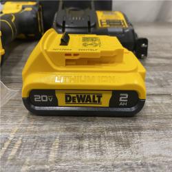 AS-IS DEWALT Atomic 20V Max Lithium-Ion Brushless Cordless Compact 1/4 in. Impact Driver Kit