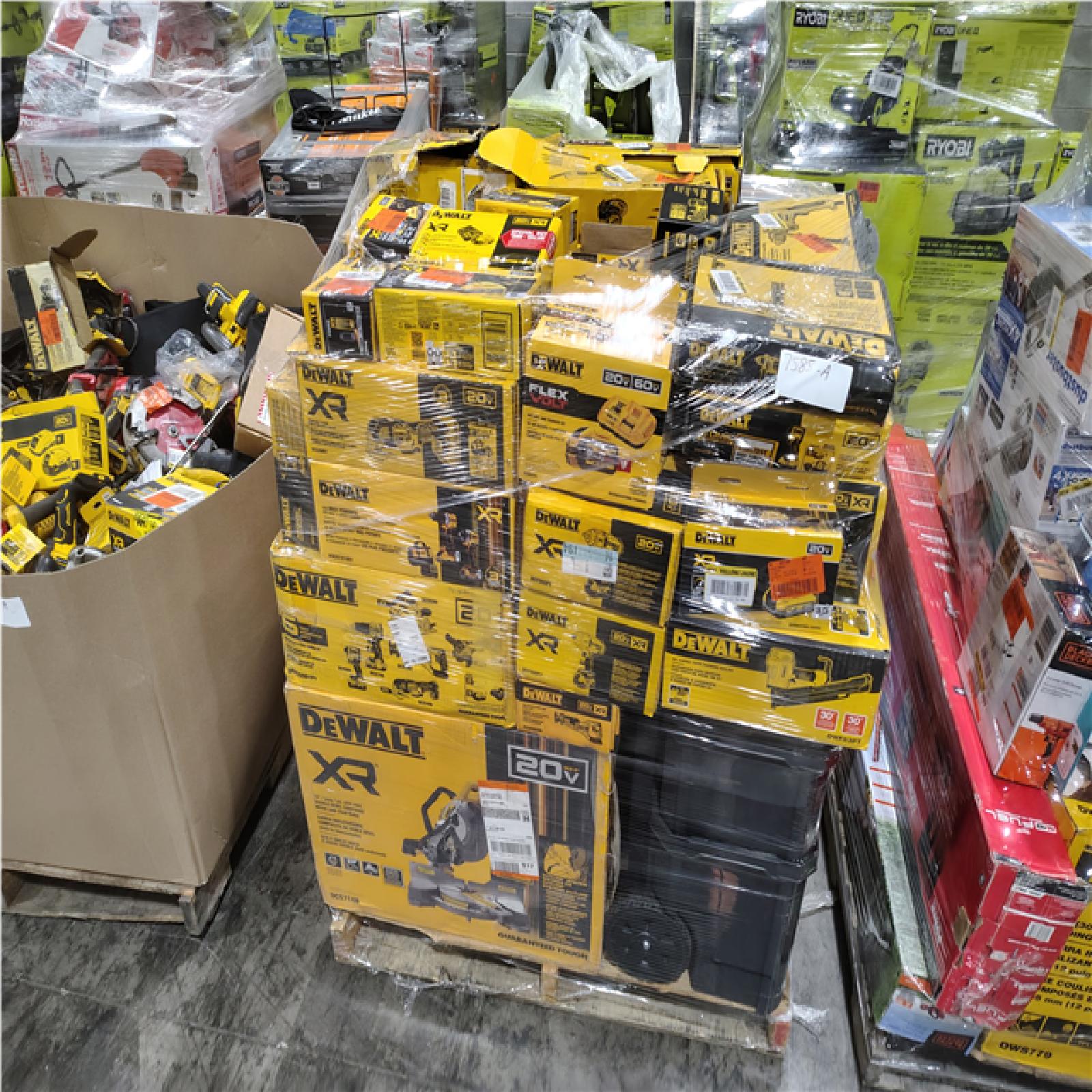 Pittston Location As-Is Power Tools Partial Truckload (15 Pallets) 7585-A