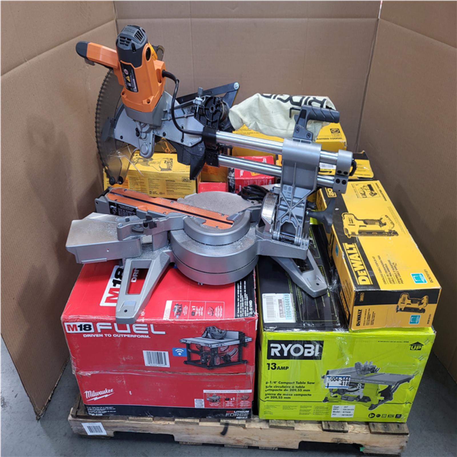 CALIFORNIA AS-IS TOOL PALLET