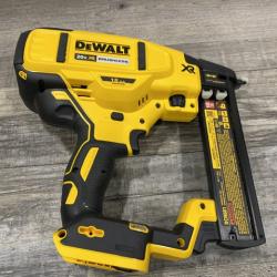 AS-IS DEWALT Cordless 18-Gauge Narrow Crown Stapler (Tool Only)
