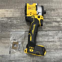 AS-IS DEWALT ATOMIC 20V MAX Cordless Brushless 1/2 in. Variable Speed Impact Wrench (Tool Only)