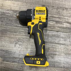 AS-IS DEWALT Atomic 20V Lithium-Ion Cordless Compact 1/2 in. Drill/Driver Kit