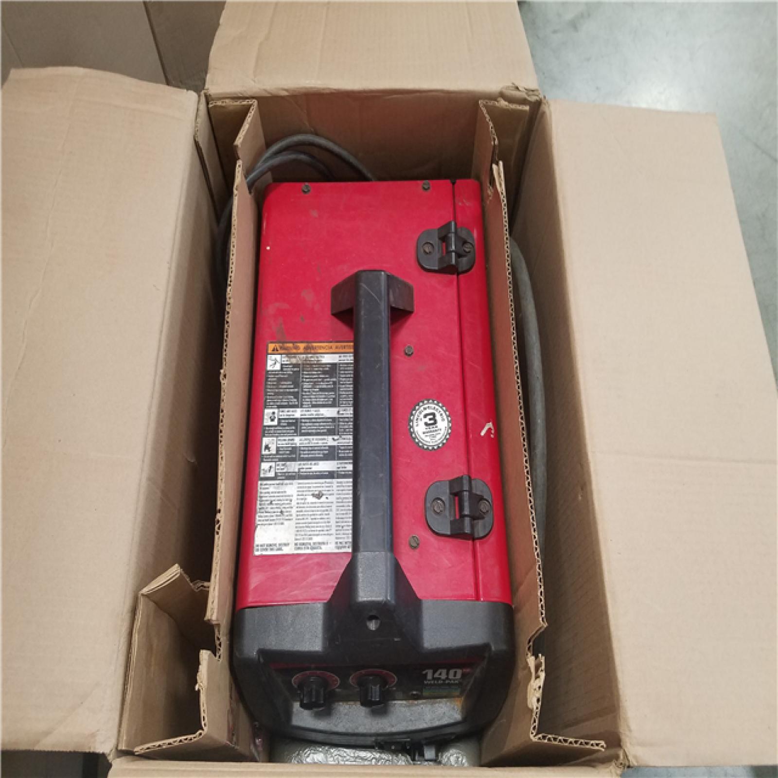 CALIFORNIA AS-IS LINCOLN ELECTRIC 140 WELD PAK