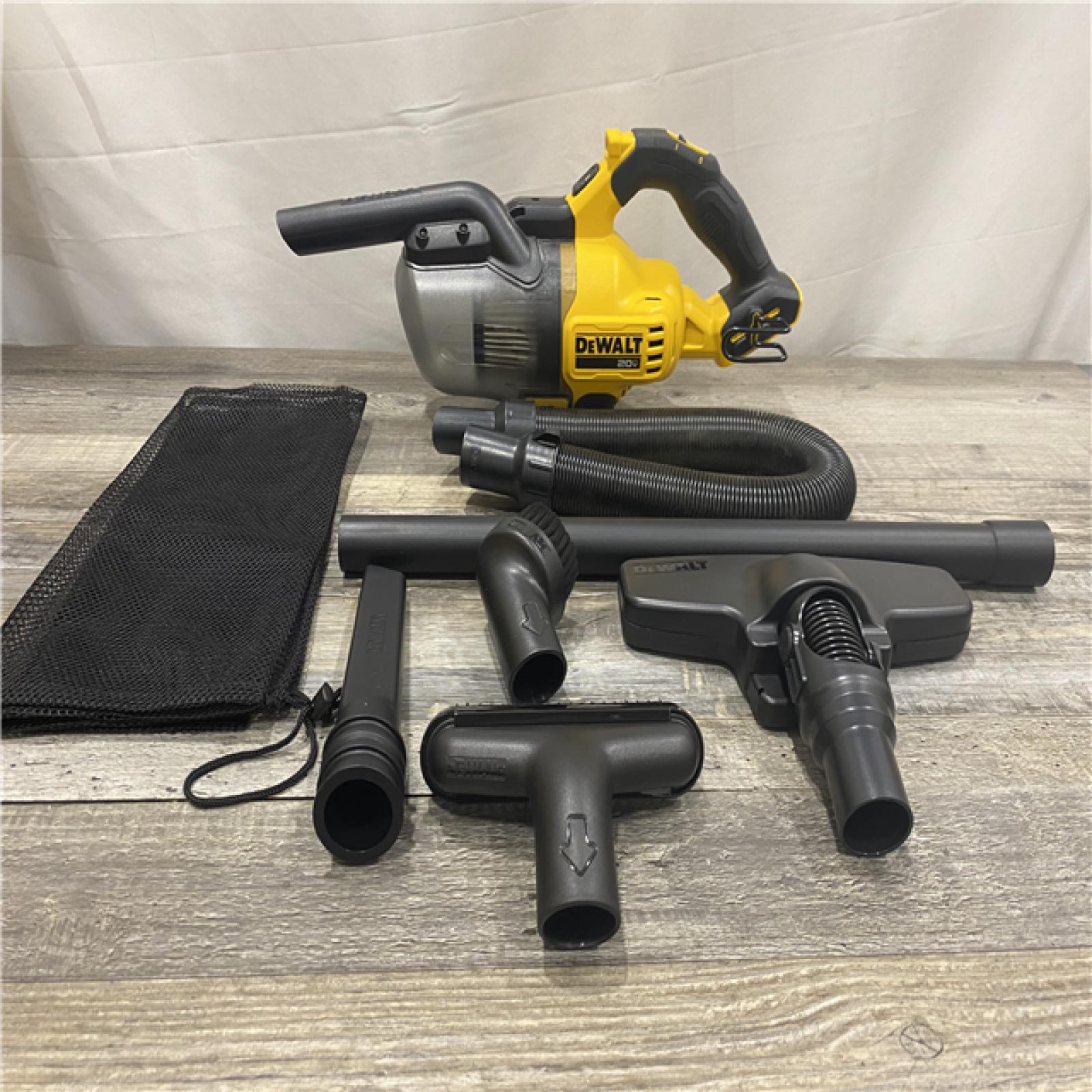 AS-IS DEWALT Bagless 20V MAX Stick Cordless General Dirt Filter Handheld Vacuum (Tool Only)