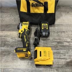 AS-IS DEWALT ATOMIC 20V MAX Lithium-Ion Cordless 1/4 in. Brushless Impact Driver Kit