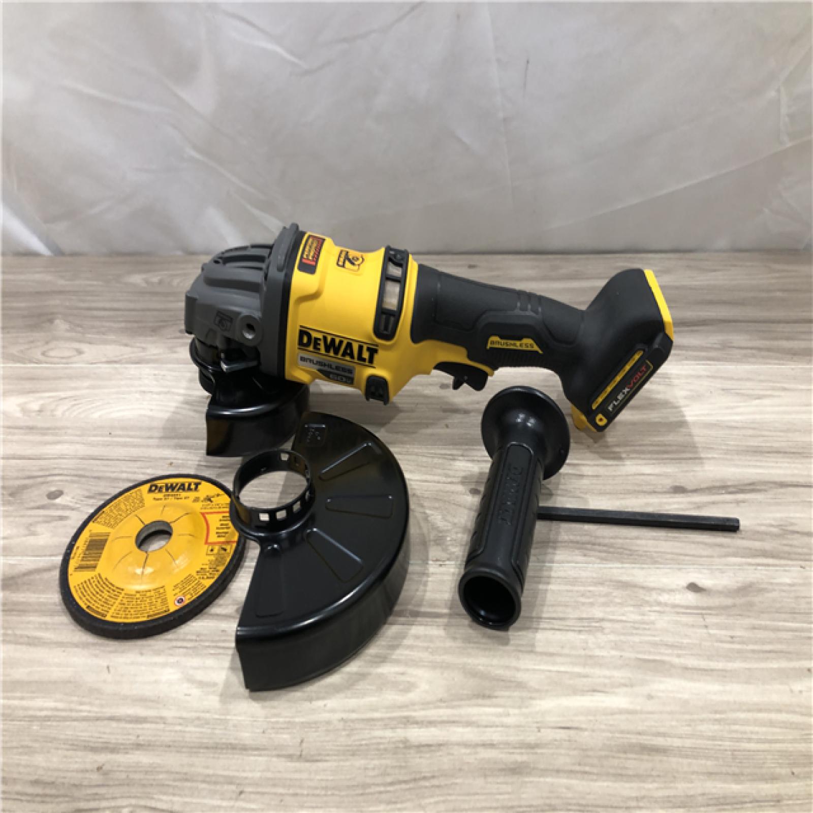 AS-IS DEWALT 60V MAX Cordless 4.5 in. to 6 in. Small Angle Grinder (Tool Only)