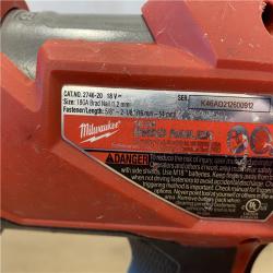 AS-IS Milwaukee FUEL 18-Volt Lithium-Ion Brushless Cordless Gen II 18-Gauge Brad Nailer (Tool-Only)