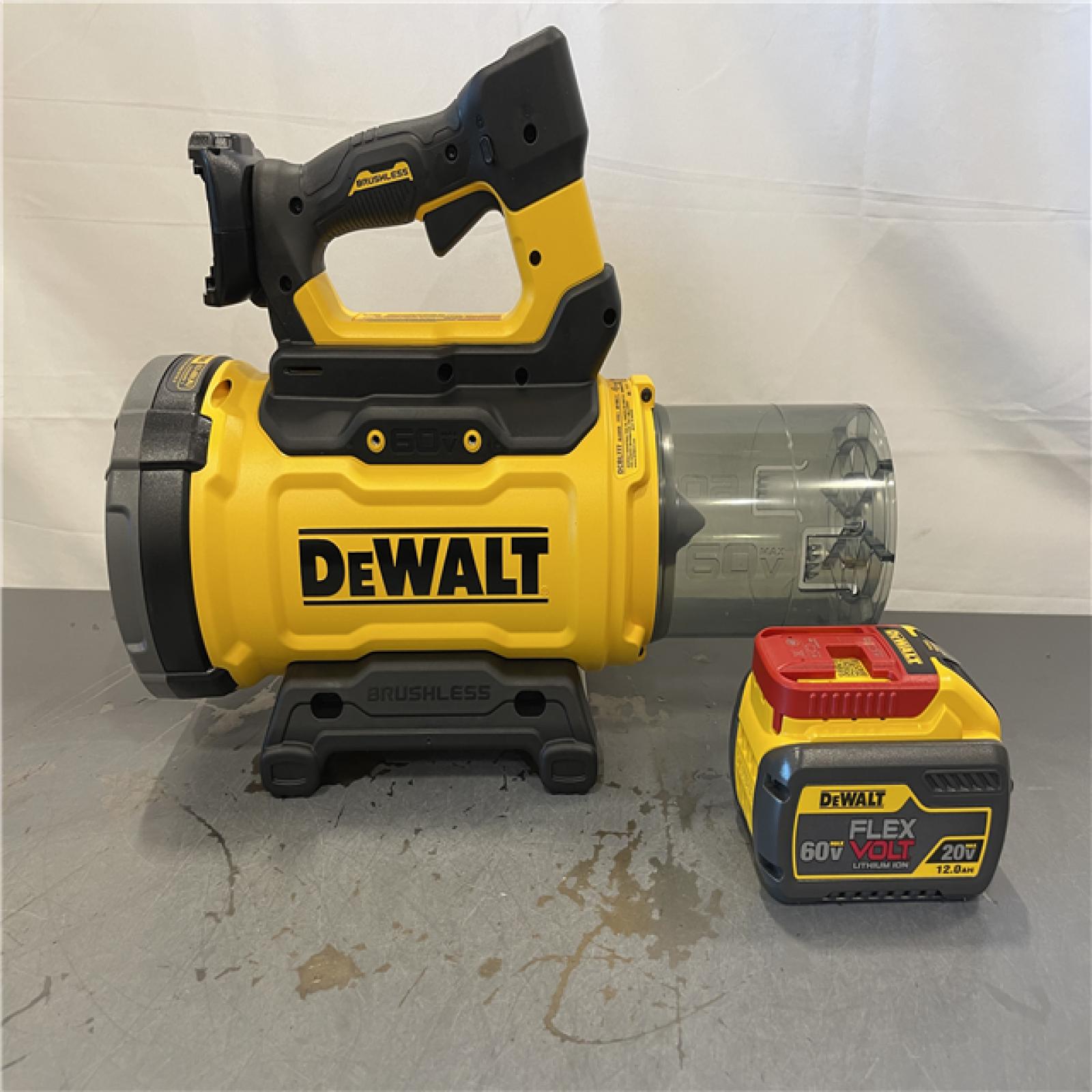 AS-IS - DeWalt FLEXVOLT 60V MAX 160 MPH 760 CFM Brushless Cordless Battery Powered Blower Kit