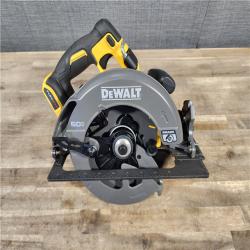 HOUSTON LOCATION - AS-IS (APPEARS LIKE NEW) DeWALT Flexvolt Max 7-1/4  60V Brushless Circular Saw DCS578B (Bare Tool)