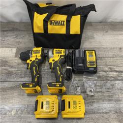 AS-IS DEWALT ATOMIC 20-Volt MAX Lithium-Ion Cordless Combo Kit