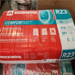 Phoenix NEW ROCKWOOL R-23 Comfortbatt 5-1/2 in. x 15 in. x 47 in. Fire Resistant Stone Wool Insulation Batt (199 sqft) (5-Bags)