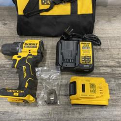 AS-IS DEWALT Atomic 20V Lithium-Ion Cordless Compact 1/2 in. Drill/Driver Kit