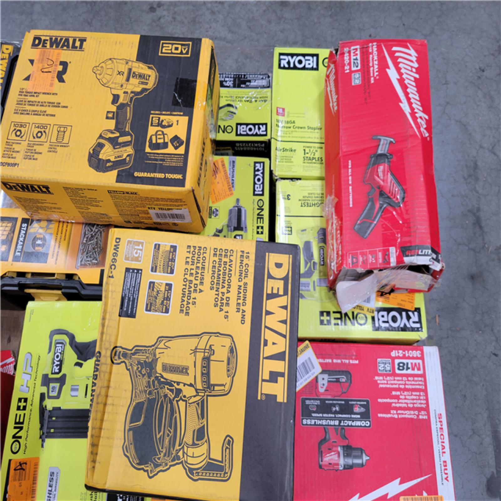 CALIFORNIA AS-IS TOOL PALLET