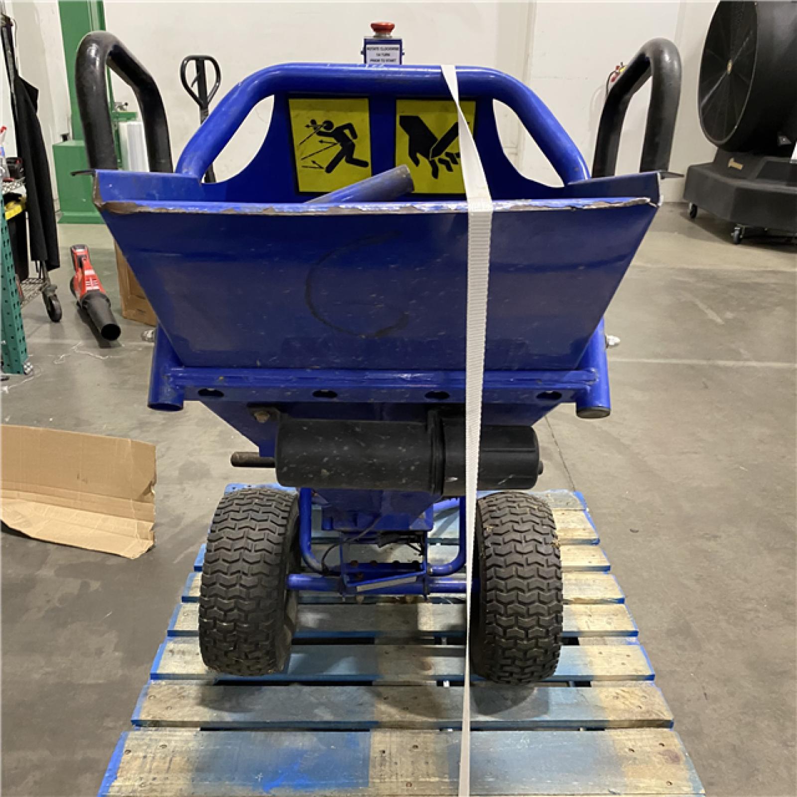 Dallas Location - As-Is BLUEBIRD 4 in. 13 HP Gas Powered Commercial Chipper