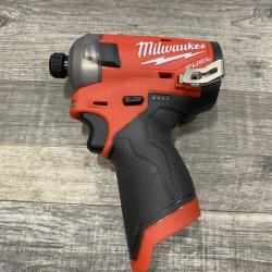 AS-IS Milwaukee FUEL SURGE 12V Lithium-Ion Brushless Cordless 1/4 in. Hex Impact Driver Compact Kit