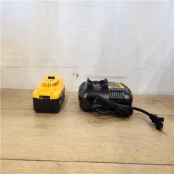 AS-IS- DEWALT 20V MAX Lithium-Ion 6.0 Ah Battery and Charger