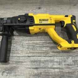 AS-IS DEWALT 20V MAX Cordless Brushless 1 in. SDS Plus D-Handle Concrete and Masonry Rotary Hammer (Tool Only)