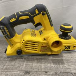 AS-IS DEWALT 20V MAX XR Cordless Brushless 3-1/4 in. Planer (Tool Only)